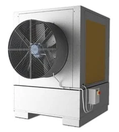 HydroFrame egykörös fém házas ipari adiabatikus léghűtő